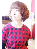ベル(BELL)&nbsp;ゆったり大きめのカールがやさしいボブ♪【BELL用賀/桜新町】