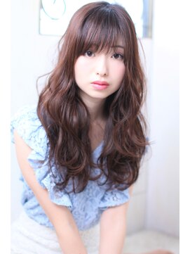 ガランテ(Galante) シースルーバングゆるふわナミウェーブ