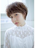 360度シルエット美人なショートヘア