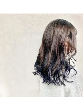 タグ(#tag) #ブルーパープルグラデーション