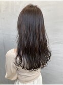 【Zina】前髪/ラベンダーカラー/春パーマ/20代30代40代