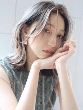 アルバム 銀座(ALBUM GINZA) レイヤーカット_セシルカットココアブラウン_8049