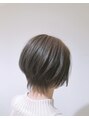アダージョ(adagio)&nbsp;骨格矯正カットもお任せ下さい！くびれのあるショートに♪