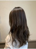 アッシュベージュ＿エアリーミディ