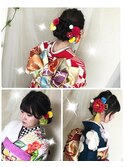 ヘア、着付け