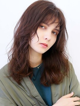 オーバーヘアー 高槻店(over hair) 【La fith】メルティカラー×無造作ウェーブ