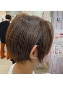 【ショート×縮毛矯正】ヘルシースタイル☆ショートボブ
