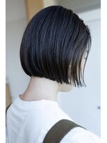 イーズ 鎌倉(e's) 《e's イーズ鎌倉》ナチュラルな黒髪ショートボブ/