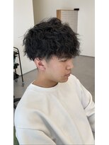 ブランチオム 宇佐店(branch homme)&nbsp;強めツイストスパイラルパーマ