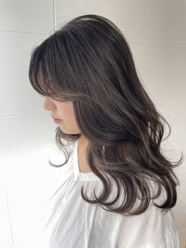 ルポ 京都四条河原町店(repos) 大人かわいいダークグレージュ