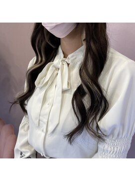 レヴェリー(REVERIE) #プルエクステ#インナーエクステ#イヤリングカラー