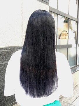 アリアバイエクラート 池袋店(ARiA by ECLART) 大人かわいいグラデーション美髪20代30代40代ブルーブラック