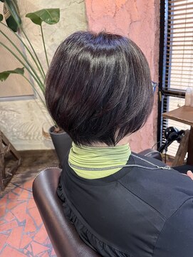 ロッソバイアルター 鎌取(ROSSO by aL-ter) イメチェン/ハッシュカット/フルバング/REDブラウン/鎌取/中山実