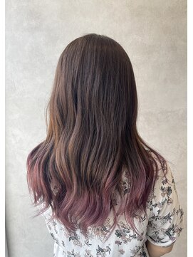 トパ(topa) ブリーチ1回！ダメージ少なめグラデーションカラー