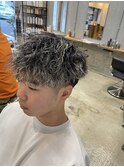 スペインカール/スパイキーショート/ブルーブラック/守谷
