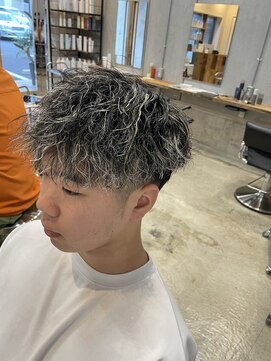 リット(lit.) スペインカール/スパイキーショート/ブルーブラック/守谷