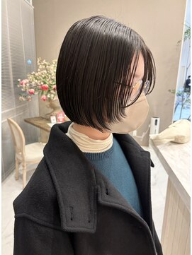 ユウヘアー 千代田橋店(U Hair) 顔周りレイヤーボブ
