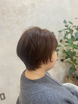 ノイ(noi) 大人可愛いショート×ピンクカラー