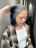 デイジー(Daisy)&nbsp;天神/大名/ルーツカラー/ケアブリーチ/ブルー