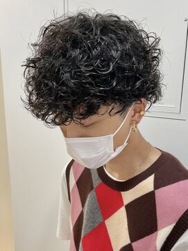 テン 心斎橋(tenn.) 難波スペインカールサーフカールツイストスパイラルパーマ◎