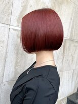 ラグーン 原宿 表参道(LAGOON)&nbsp;切りっぱなしボブヘアイメチェン20代30代40代50代ショートボブ