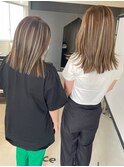 縮毛矯正髪質改善ハイライトレイヤーカット枚方美容室エクステ
