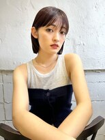 ソト 銀座(soto.)&nbsp;ハイライトカラー/くびれヘア/レイヤーパーマ/ミニボブ[銀座]