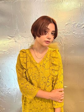 ソヨン 金沢店(SOYON) 大人なフェミニンショートボブ