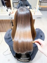 ロンド ロワール 門前仲町(Lond Loire)&nbsp;ボブショートボブ縮毛矯正ベージュグレージュ門前仲町