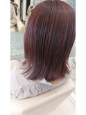 カシスレッドにハイライトもプラス！