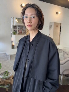 テラス(terrace)の写真/【オリジナルベーシックカットでFitデザイン】骨格や全体のバランスを見極めて、自然体でも可愛いshortへ☆