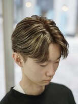 ボブ 金沢(BOB)&nbsp;10代20代ハイライト外国人風センターパート