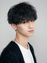 フィフス 大分(fifth)&nbsp;大分メンズツーブロック刈り上げマッシュ無造作シャドウパーマ