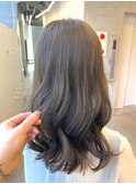 髪質改善＊ロングレイヤーグレーベージュ＊美髪【Zina船橋】
