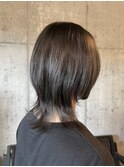 【切りっぱなしボブ/エアリーロング/美髪/ピンクブラウン/渋谷】