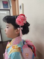 美容室ほしの 七五三