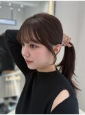 アップスタイル爆盛れ☆顔周りカット【Aｍi】