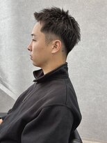 リオールバイニアウ(RE:ALL by Niau)&nbsp;メンズショートメンズベリーショートアップバングソフトモヒカン