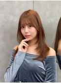 ミディアムレイヤーカット/レイヤー/顔周り/韓国/髪質改善