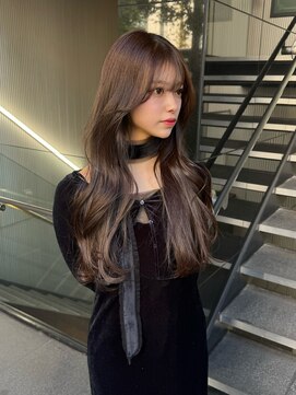 アマテラスゼロ 新宿(AMATELAS zero) 王道グレージュ/くびれレイヤー/大人ヘア/フェイスレイヤー