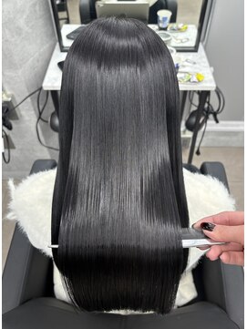 シンシア 新宿(CYNTHIA) 【CYNTHIA/原島】髪質改善/ブルーブラック/ダークグレージュ