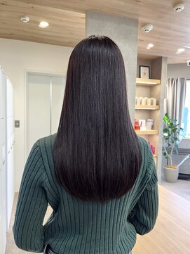 バサ 立川店(BASSA) 暗髪艶カラー