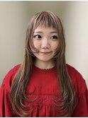 ブリーチ/デザインカラー/レイヤーカット/東大阪