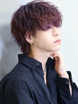 コンフィデンス メンズヘアー(confidence MEN'S HAIR) リョースパイラル スパイラルパーマ ピンクベージュ