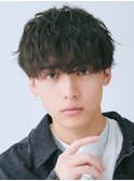 シャドウパーマ/曲がる縮毛矯正/ニュアンスパーマ/men's/眉毛