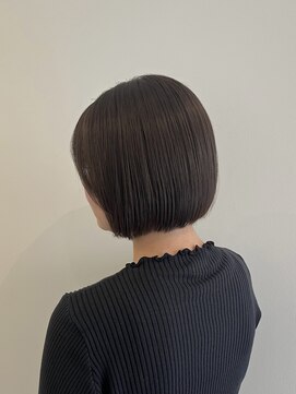 イニ 福井店(ini) ミニボブ×縮毛矯正/大竹