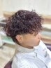【垢抜け◎】メンズカット＋ナノケアパーマ＋トレンドカラー［桜木町/men's］