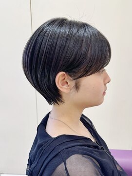 ハピネス 河原町店(Happiness) 京都美容室　顔まわりカット　コンパクトショート　進詩織