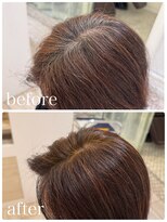 ヘアーサロンウフ(hair salon Oeuf) ヘナ1度染め(ノンジアミンカラー・自由が丘)