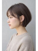 フレイムス ヘアアンドリラックス 大宮東口店(Frames)&nbsp;レイヤーボブ髪型20代30代40代50代前髪あり前髪なし面長丸顔大宮